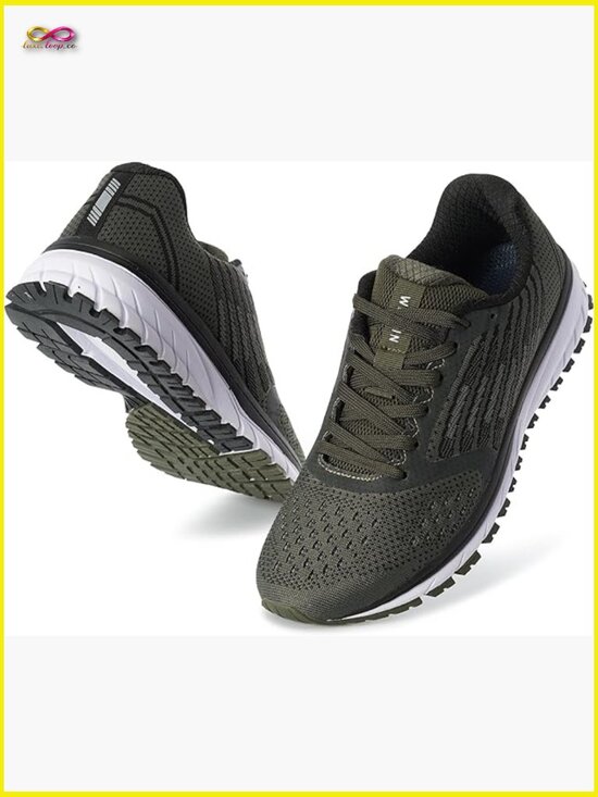 Men\'s Trail Running Sneakers Athletic Shoes Cushioned Lightweight Knit Low Top main image 4